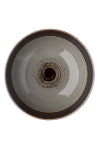 Пиала фарфоровая коричневая "Asian dream", диаметр 100 мм, BUFETT, 640047