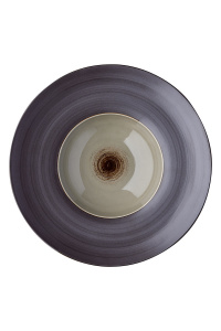 Тарелка для пасты коричневая "Asian dream", диаметр 240 мм, BUFETT, 640048