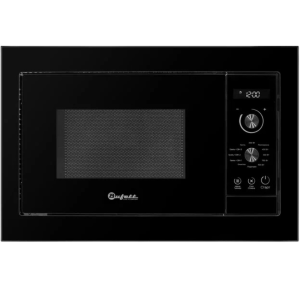 Печь микроволновая Bufett JMW 592 встраиваемая, 25л, 1200Вт, черная, 640592