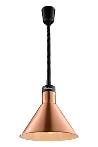 Лампа для подогрева блюд Bufett CWL 122 коническая, инфракрасная, 270мм, 250Вт, бронза, 641122