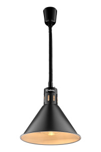 Лампа для подогрева блюд Bufett CWL 123 коническая, инфракрасная, 270мм, 250Вт, черная, 641123