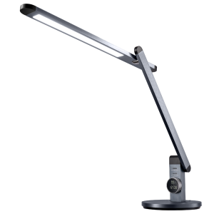 Лампа настольная светодиодная Bufett ZTL 197, 12 Вт, 560Лм, темно-серая, 641197