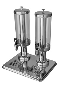 Диспенсер для соков Bufett HJD 557 с резервуаром для льда, 2х3л, 641557