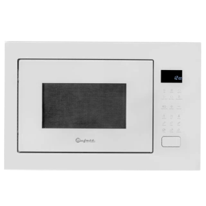 Печь микроволновая Bufett JMW 595 встраиваемая, 25л, 1200Вт, белая, 640595