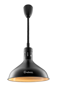 Лампа для подогрева блюд Bufett HTL 558 инфракрасная, 290мм, 275Вт, черная, 641558