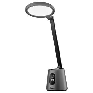 Лампа настольная светодиодная Bufett ZTL 195, 12 Вт, 600Лм, серый металлик, 641195