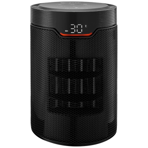 Обогреватель электрический Bufett DHT 907 с дисплеем, 1500Вт, черный, 640907