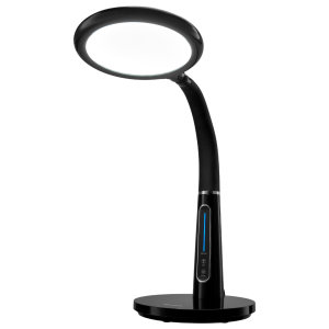 Лампа настольная светодиодная Bufett ZTL 194, 12 Вт, 650Лм, черная, 641194