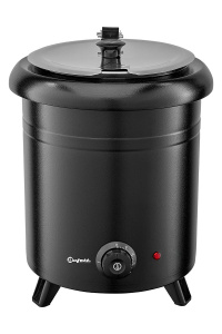 Мармит-горшочек для первых блюд Bufett CEK 003P 8л, 400Вт, черный, 641003