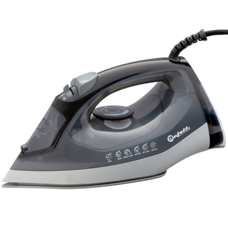Утюг с отпаривателем Bufett 2400Вт, серый, 640464