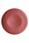Тарелка круглая красная, китайский фарфор "Coral Island" 283х283х20 мм, BUFETT, 640109