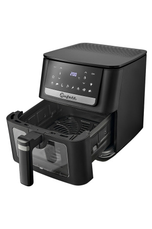 Аэрогриль электрический Bufett AAG 480 с сенсорным управлением, 6,5л, 8 программ, 1700Вт, черный, 640480