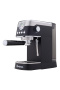 Кофеварка рожковая с капучинатором Bufett черная, 640628