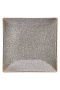 Тарелка фарфоровая обеденная бежевая "Sandstone" 230х230 мм, BUFETT, 640058