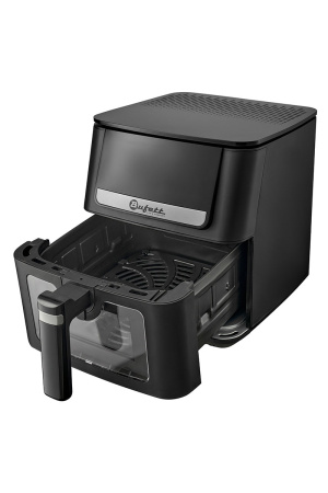 Аэрогриль электрический Bufett AAG 480 с сенсорным управлением, 6,5л, 8 программ, 1700Вт, черный, 640480