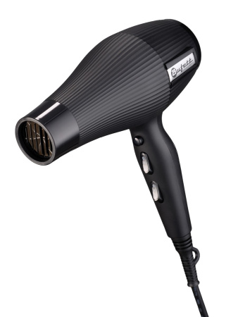 Фен профессиональный Bufett WHD 720AC 3 насадки, 2400Вт, черный, 640720