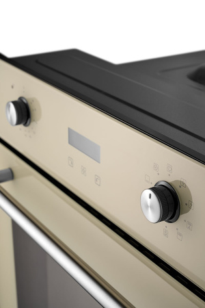 Шкаф духовой электрический Bufett YON 172 встраиваемый, 60см, 56л, 9 функций 2800 Вт цвет слоновая кость, 640172