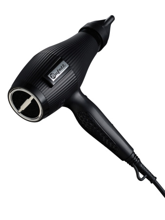 Фен профессиональный Bufett WHD 720AC 3 насадки, 2400Вт, черный, 640720