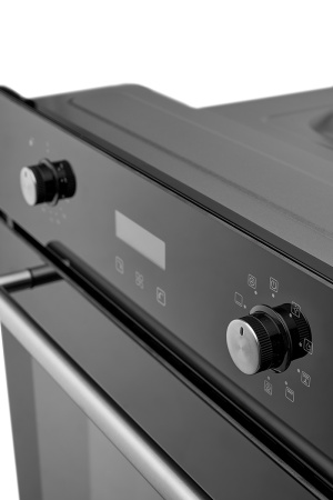 Шкаф духовой электрический Bufett YON 170 встраиваемый, 60см, 56л, 9 функций 2800Вт черный, 640170