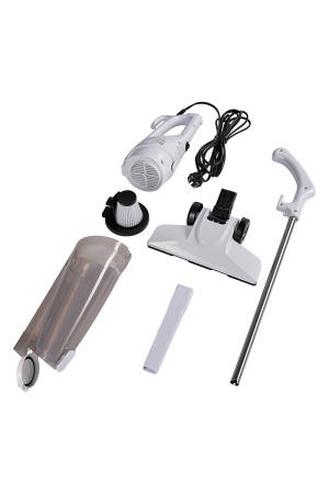 Пылесос вертикальный Bufett MVC 384С проводной, 600Вт, белый, 640384