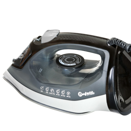 Утюг с отпаривателем Bufett 2400Вт, серый, 640464