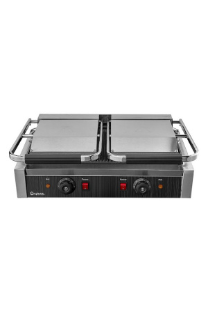 Гриль контактный Bufett CCG 096R двойной, рифленые поверхности, 1800ВТ+1800Вт, 641096