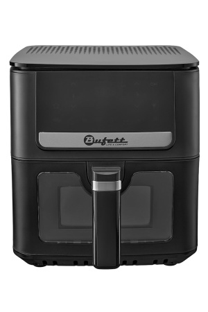 Аэрогриль электрический Bufett AAG 480 с сенсорным управлением, 6,5л, 8 программ, 1700Вт, черный, 640480