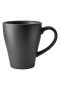 Чашка кофейная, черный фарфор, 320 мл, BUFETT, 640085