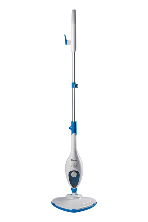 Швабра паровая Bufett SSM 747, 9 насадок, 350мл, 1500Вт, бело-голубая, 640747