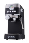 Кофеварка рожковая с капучинатором Bufett черная, 640628