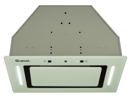 Вытяжка полновстраиваемая Bufett GHD 240 с сенсорным управлением и дд, 50см, белая, 640240