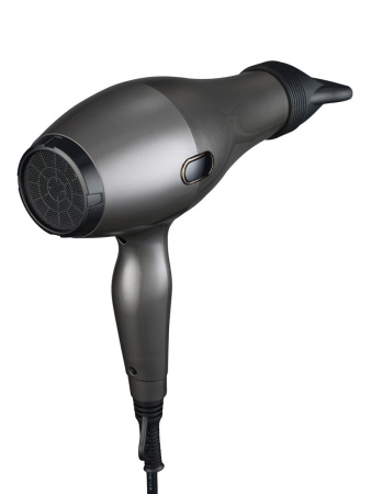 Фен профессиональный Bufett WHD 722AC 3 насадки, 2400Вт, серый, 640722