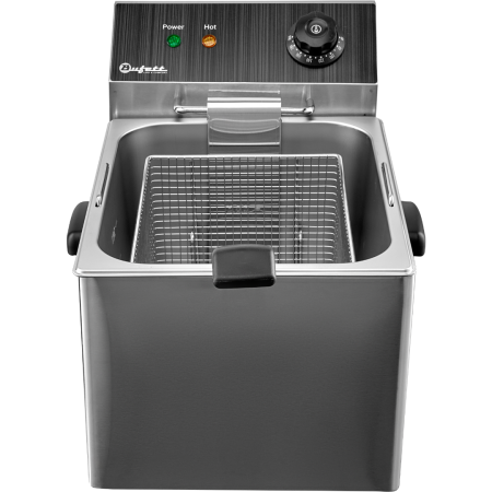 Фритюрница электрическая Bufett CFR 140, 8л, с корзиной, 2800Вт, 641140