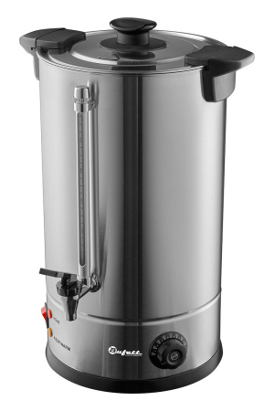 Электрокипятильник Bufett CWB 032DW с двойными стенками 15л, серебряный, 641032