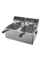 Фритюрница электрическая Bufett CFR 141 двойная 2x8л, с двумя коризинами, 2х2800Вт, 641141