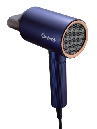 Фен складной Bufett WHD 723DC 1 насадка, 2000Вт, синий, 640723
