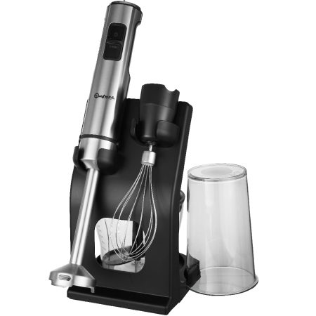 Блендер погружной Bufett JBI 689, 3в1, 1500Вт, серебро, 640689