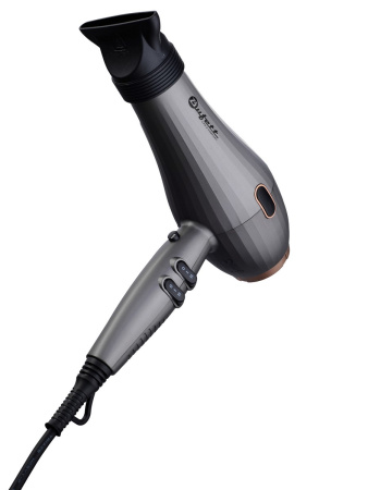 Фен профессиональный Bufett WHD 721AC 3 насадки, 2400Вт, серебристый, 640721