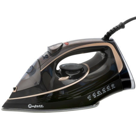 Утюг с отпаривателем Bufett 3000Вт, черный, 640459