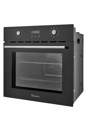 Шкаф духовой электрический Bufett YON 170 встраиваемый, 60см, 56л, 9 функций 2800Вт черный, 640170