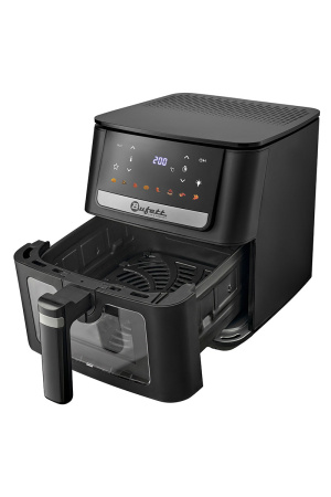 Аэрогриль электрический Bufett AAG 481 с сенсорным управлением, 6,5л, 8 программ, 1700Вт, черный, 640481