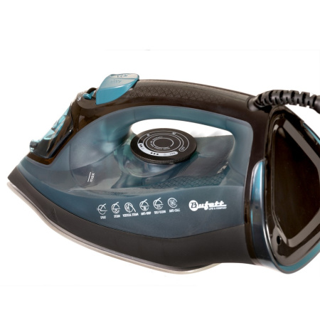 Утюг с отпаривателем Bufett 2400Вт, синий, 640463