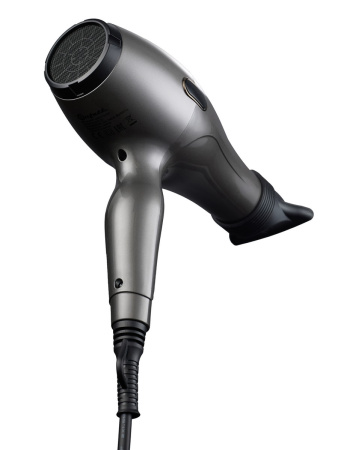 Фен профессиональный Bufett WHD 722AC 3 насадки, 2400Вт, серый, 640722