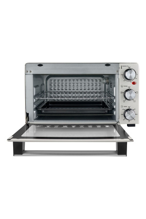 Мини-печь электрическая Bufett HMO 659 с конвекцией, 21л, 1200Вт, белый, 640659