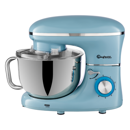 Миксер планетарный  Bufett SMP 284 с дежой 5,5л, голубой, 640284
