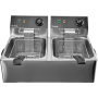 Фритюрница электрическая Bufett CFR 145 двойная 2x6л, с двумя корзинами, 2х2500Вт, 641145