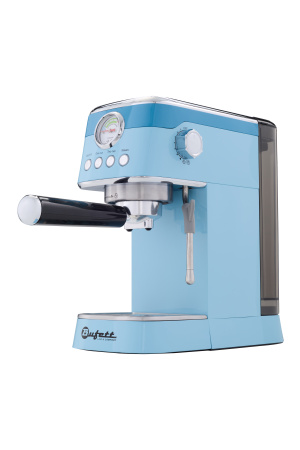 Кофеварка рожковая с капучинатором Bufett синяя, 640630