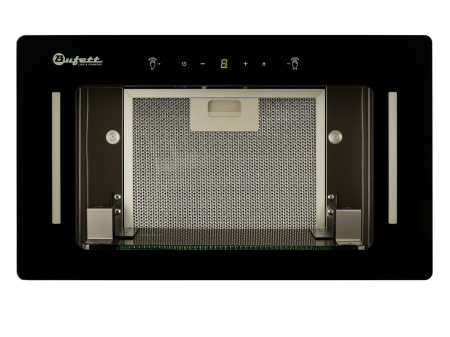 Вытяжка полновстраиваемая Bufett GHD 454 с сенсорным управлением и дд, 50см, черная, 640454
