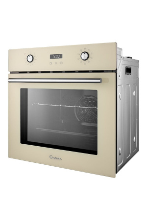 Шкаф духовой электрический Bufett YON 172 встраиваемый, 60см, 56л, 9 функций 2800 Вт цвет слоновая кость, 640172
