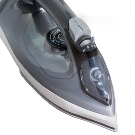 Утюг с отпаривателем Bufett 2400Вт, серый, 640464